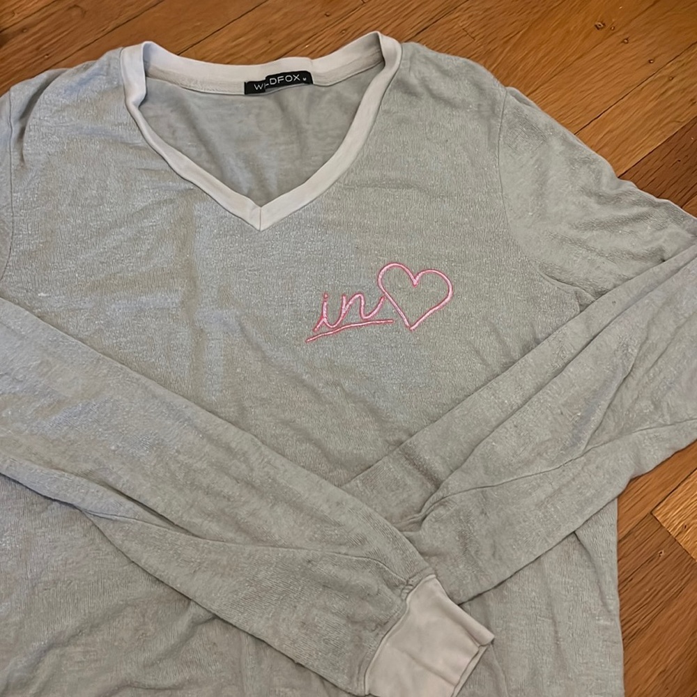 Gray Wildfox Jumper,Medium